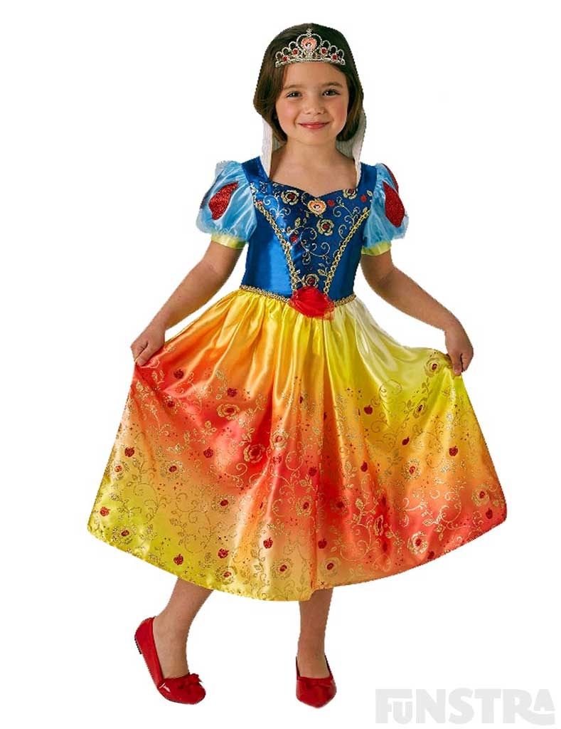 **CLEARANCE!** Disney Deluxe Snow White Princess Fancy Dress Costume Girl's