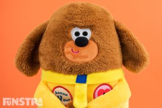 Hey Duggee Talking Toy is the perfect companion to cuddle, A-Woof!