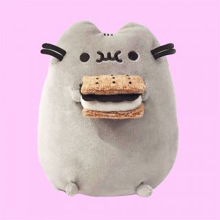 pusheen ice cream sandwich plush