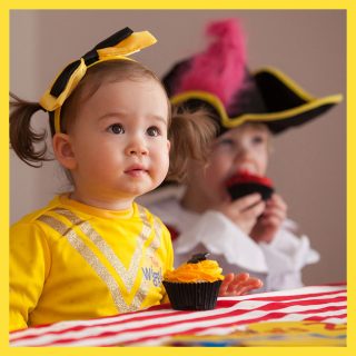 It's party time! Little Wigglers would love a Wiggles party theme, complete with decorations, cake and all dressed up as their favourite Wiggle.