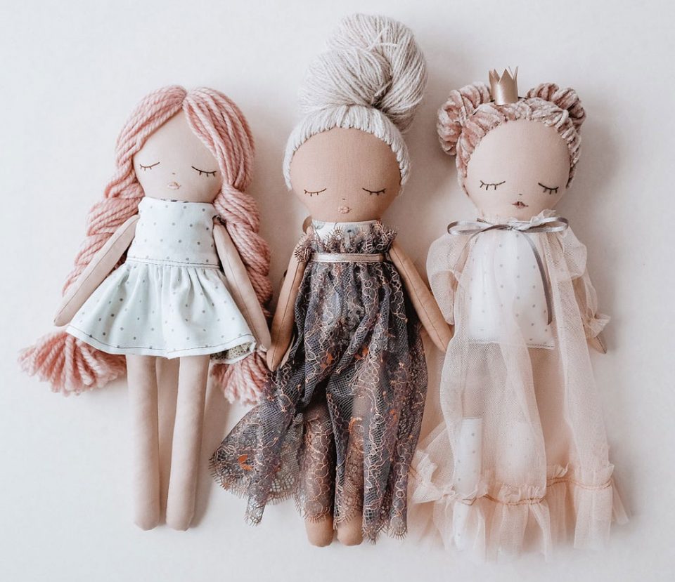 Art & Collectibles Dolls & Miniatures C175 Rag Doll Vintage Folk Art
