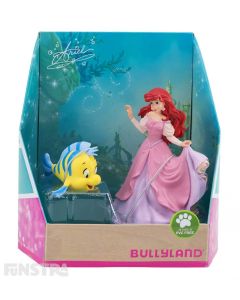 'I wanna be where the people are. I wanna see, wanna see them dancing.' Ariel wears her signature pink gown and is accompanied by her best friend, Flounder the tropical fish.