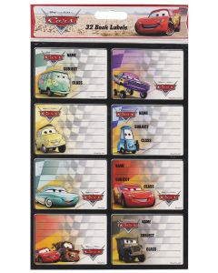 Disney Cars Stickers Book Labels