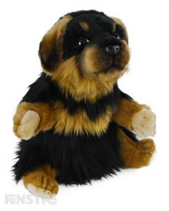 Hansa Creation Realistic German Shepherd Puppy Dog Puppet