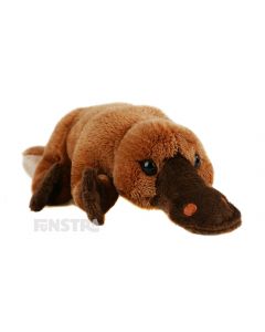 The Platypus plush toy from the Aussie Pals plushie collection is a cute and cuddly little friend for children that love platypuses and other furry native friends of Australia.