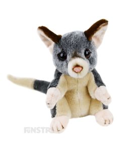 Lil Friends Possum is a cute, soft and cuddly stuffed animal for kids that love the brushtail possum and animals of Australia. The Possum plush toy is a fabulous little friend that can bring joy and happiness to children, made by Korimco.