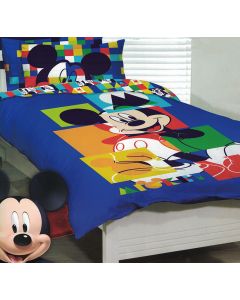 Mickey Puzzle Quilt Cover Set