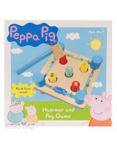 Help your child knock and tap their way to better hand-eye coordination with Peppa Pig and friends.