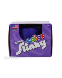 Metal Color Slinky Toy Purple