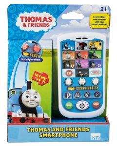 Learn numbers and colours with Thomas and Friends on an interactive toy smartphone with lights and sounds. Little ones can discover and learn more about Thomas and the Island of Sodor.