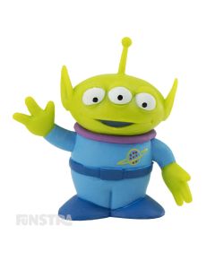 Alien is a rubber squeak toy and just one of many Squeeze Toy Aliens, or Little Green Men.