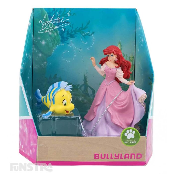 Disney Princess Ariel Flounder Figure Funstra