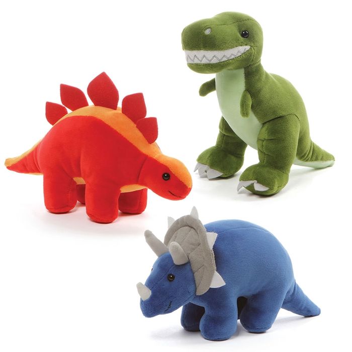 GUND: Dino Chatter Stegosaurus Plush Soft Toy - Funstra
