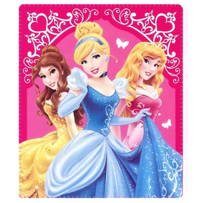 60 x 80 Coral Fleece & Sherpa Throw/Blanket The Beautiful Princess Cinderella And Her Bird Friends. Super Warm Cozy Disney Princesses Featuring Twin Size Perfect for the Disney Princess fans as it features 