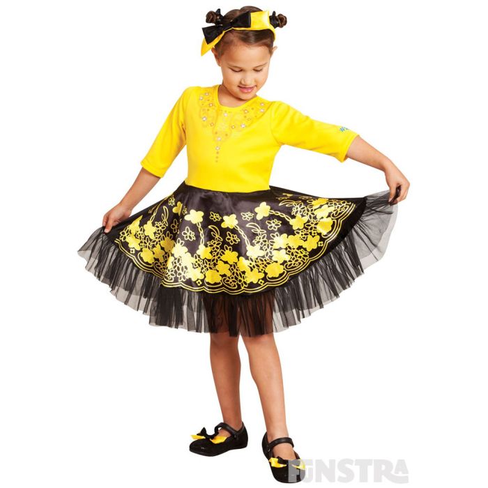Twirl around and dance with Emma wearing a genuine Wiggles ballet costume that features a beautifully embellished bodice and tutu.