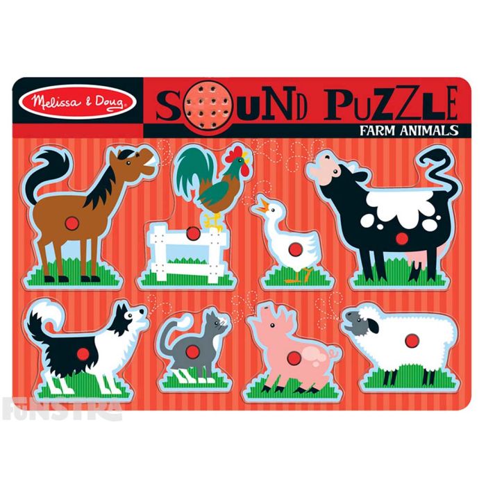 Funny Farm Animal Jigsaw Puzzle Game for Kids and Toddlers for