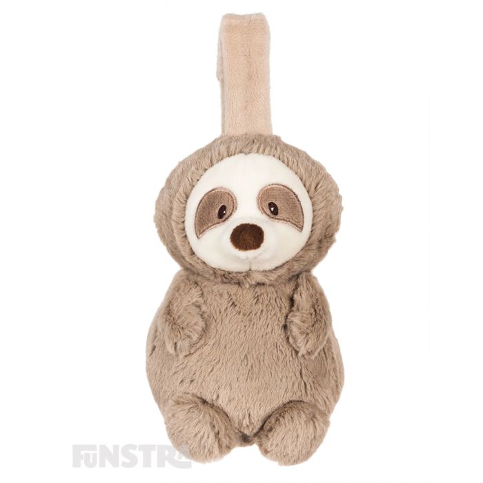 Features a loop to take Reese the Sloth along on your travels.