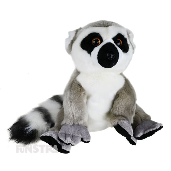 Korimco: Lemur Hand Puppet Full Body Plush Soft Toy - Funstra
