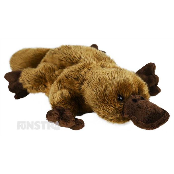 The platypus hand puppet offers lots of fun and entertainment for children that love the duck-billed platypus as they tell stories and puppeteer this iconic Australian animal puppet.
