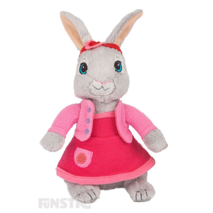 Peter Rabbit Animated Series Talking Lily Bobtail Plush NEW 