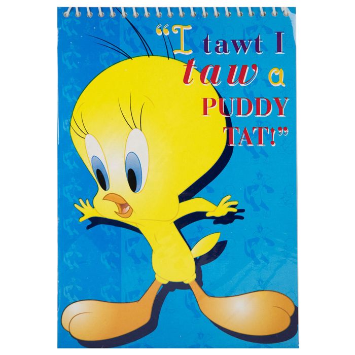 Looney Tunes: Tweety Bird Notebook - Funstra