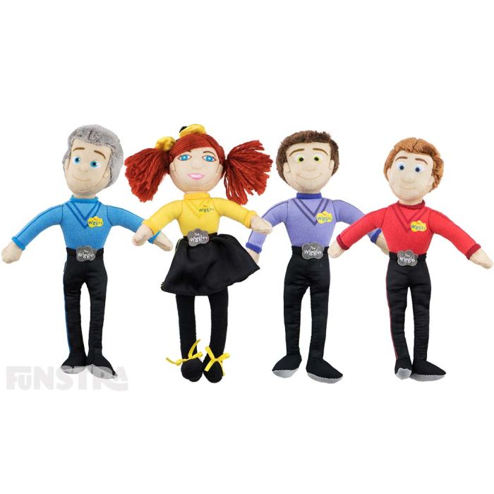 The Wiggles Plush Toy Emma Lachy Simon Anthony Wiggle Doll Licensed Soft Gift 