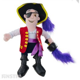 WIGGLES PIRATE CAPTAIN FEATHERSWORD SOFT PLUSH ANIMAL TOY 25cm Licensed **NEW*