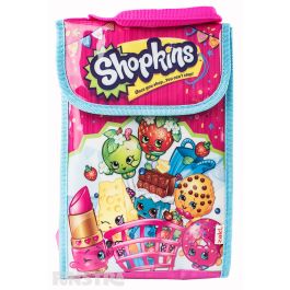 ZAK Shopkins Strawberry Kiss Insulated Lunch Bag School Lunch Time Cooler Bag 