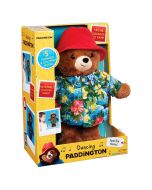Dance to the Calypso beat with Paddington Bear dressed in a reversible tropical shirt and his removable signature red hat.
