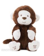 GUND Clappy the Monkey Animated Plush Singing Interactive Toy