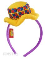 With Henry's tartan top hat attached, the Henry headband makes a great accessory to complete your Henry the Octopus costume.