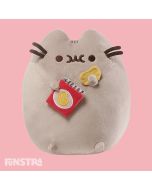 Love potato chips? Pusheen loves snacking on a pack of potato chips and is the perfect companion for fans of the kitty cat.