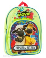 The backpack showcases Shaun & Bitzer and is perfect for fans of the stop-motion animated television series and movies to carry school books and belongings.