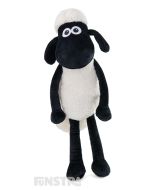 A Shaun plush doll is the perfect companion to cuddle for fans of the shear madness of the animated series.