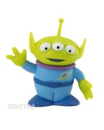 Alien is a rubber squeak toy and just one of many Squeeze Toy Aliens, or Little Green Men.