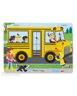 Sing along to the Wheels on the Bus with this fun sound jigsaw puzzle from Melissa & Doug.