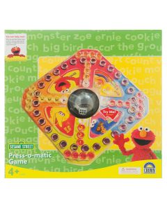 Sesame Street Press-O-Matic Board Game