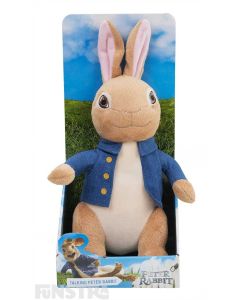 Talking Peter Rabbit Plush Soft Toy