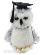 Academic Owl Plush Toy Stuffed Owl Graduate