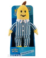 Press the tummy of the talking B2 plush toy to hear phrases from the TV show that include 'It's making music time!', 'It's playing with teddies time!' and 'It's sleep time!'.