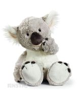 With a cheeky and mischievous face, button eyes and the cutest squashy nose, the Nici Wild Koala stuffed animal will warm your heart and put a smile on your face.