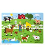 Sing along to Old Macdonald Had a Farm with this fun sound jigsaw puzzle from Melissa & Doug.