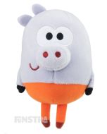 Cuddle the Roly the hippo and collect all the characters from the plushy collection of Hey Duggee squirrels.