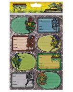 Teenage Mutant Ninja Turtles Stickers Book Labels