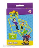 Join the Wiggles in this fun game of Snap with 36 playing cards.