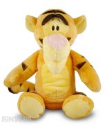 Soft and cuddly Disney Baby plush toy of Tigger with rattle to entertain babies.