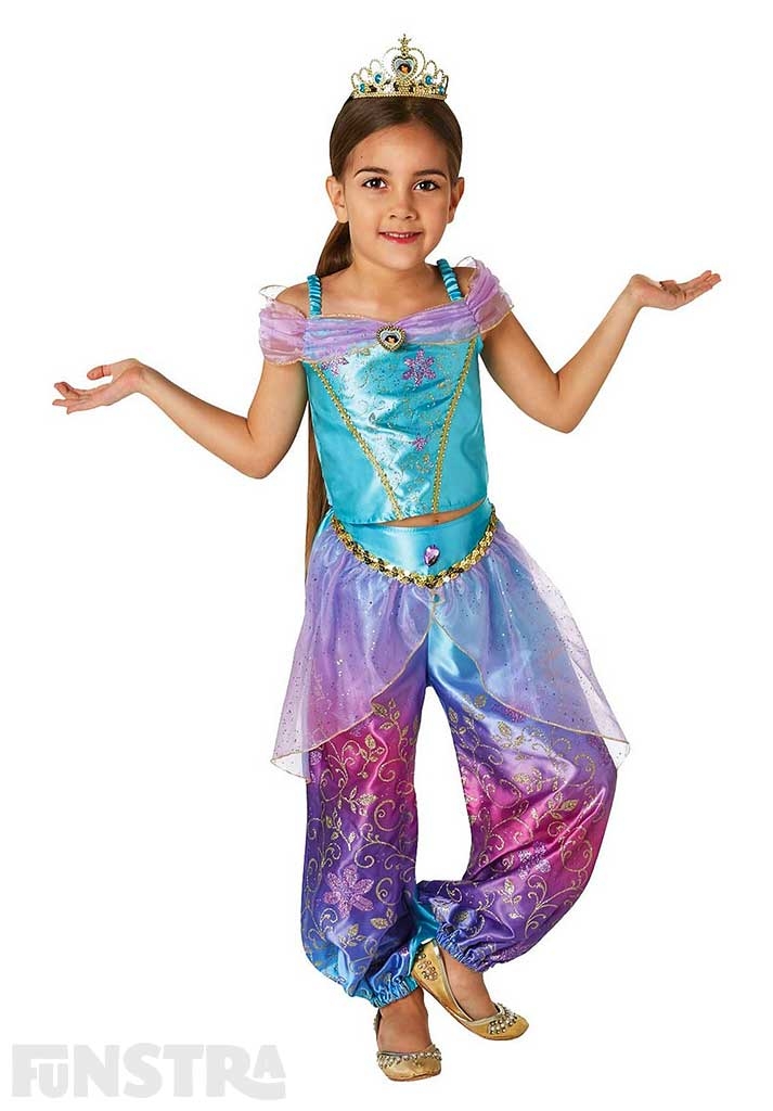 Traje de princesa jazmin disney clearance