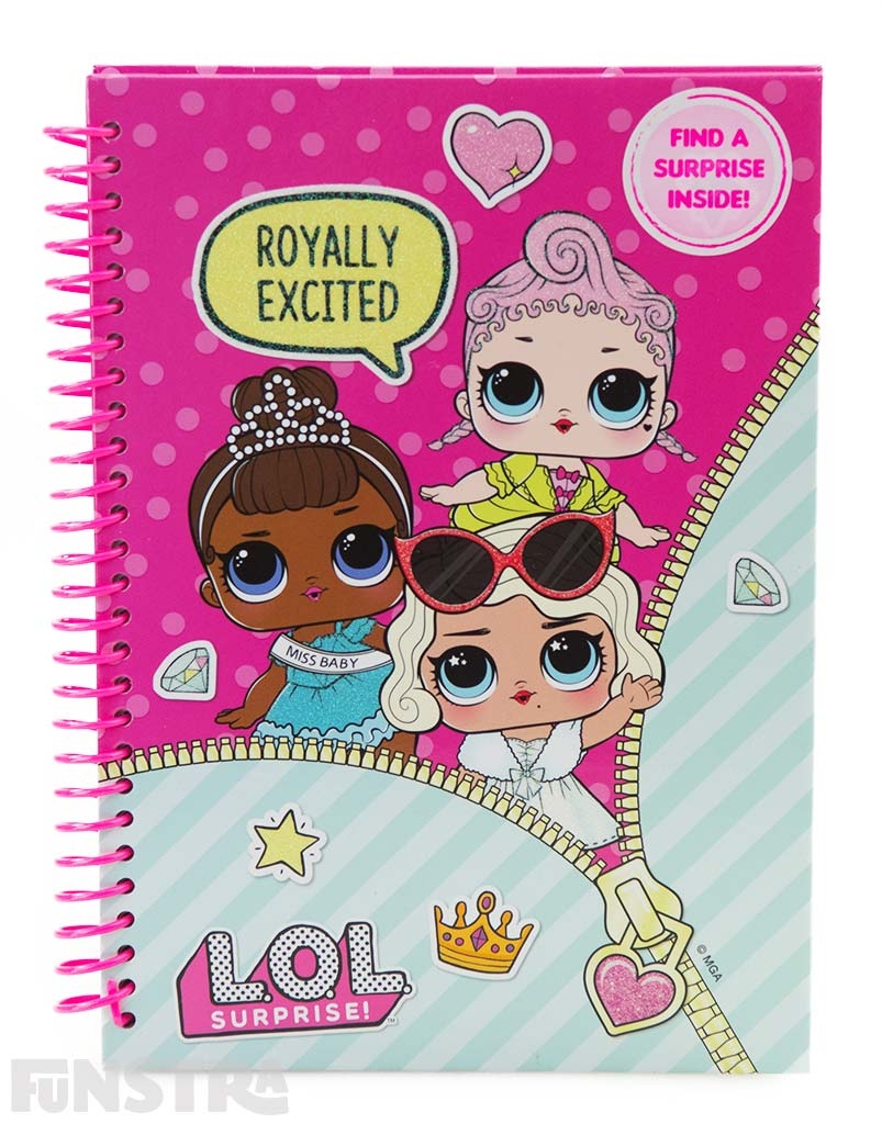lol surprise notebook