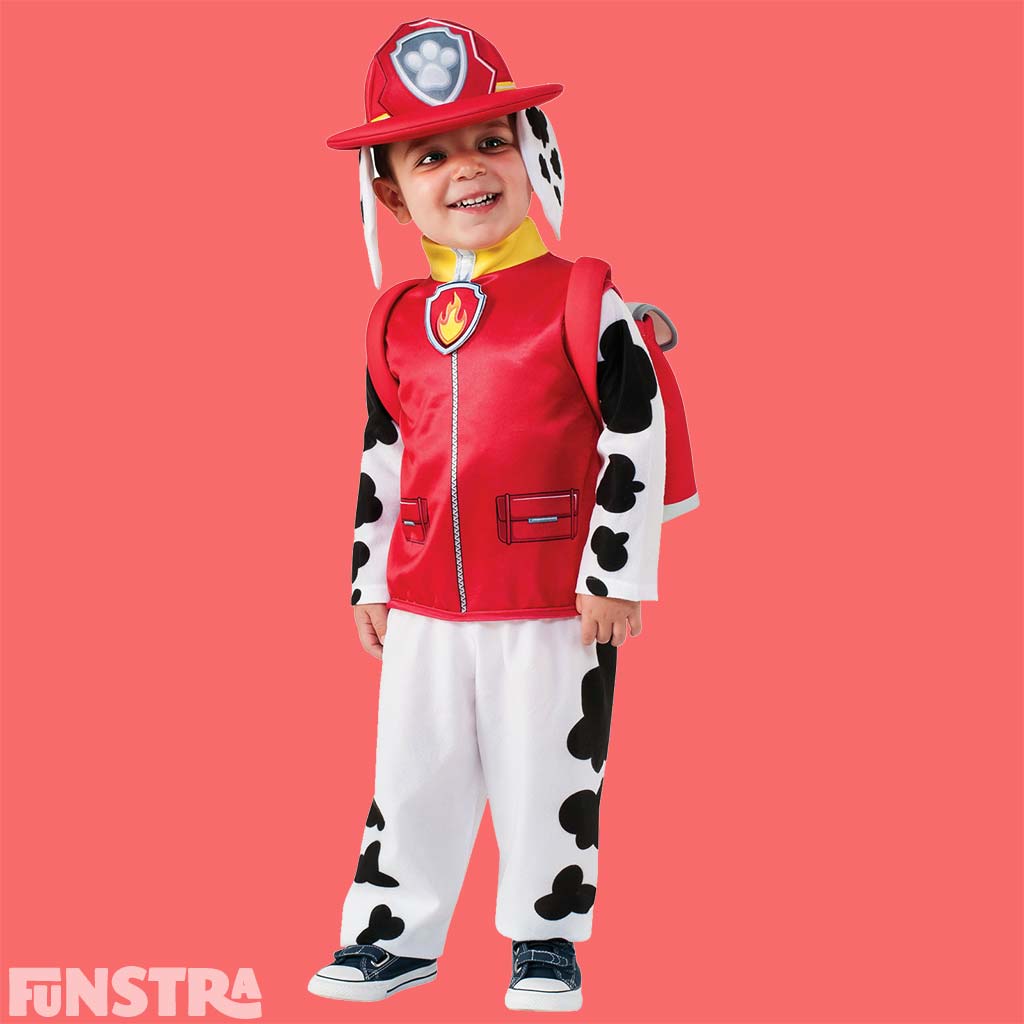 Costume Patrol Tracker, Marshall, Everest, Skye, Chase, Rubble, Costume,  Travestimento, Carnevale, Halloween, 2-3 L, 4-6 L + Zaino + Cappello +  Maschera – Giochi e Prodotti per l'Età Evolutiva