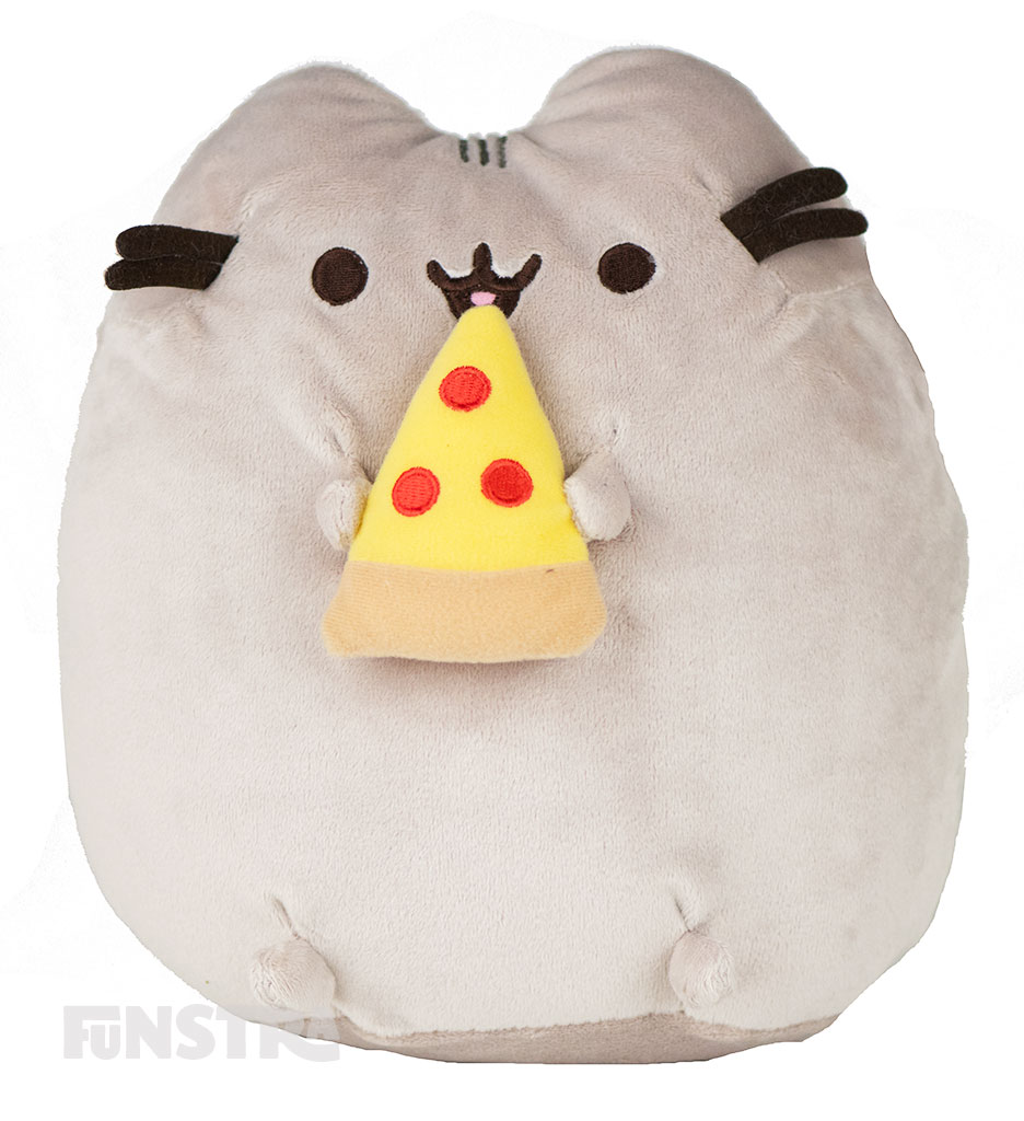 pusheen plush pizza